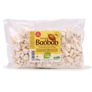 Concassé de baobab bio - Sachet 200g
