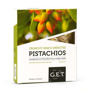 Pistaches non salées de Fthiotide (Grèce) - Paquet 230g