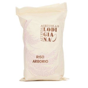 Riz Arborio Lodigiana - spécial risotto - Sac en toile 1kg