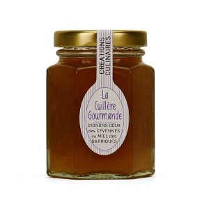 Confit d'oignons doux des Cévennes au miel des garrigues - Pot 130g