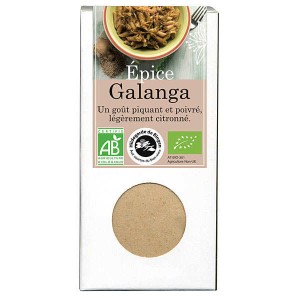 Galanga en poudre bio - Boite 35g