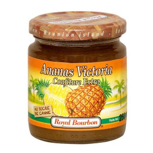 Confiture d'ananas Victoria de la Réunion - Pot 250g