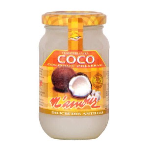 Confiture de coco de Guadeloupe - Pot 315g