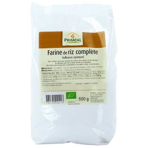 Farine complète de riz bio - Sachet 500g