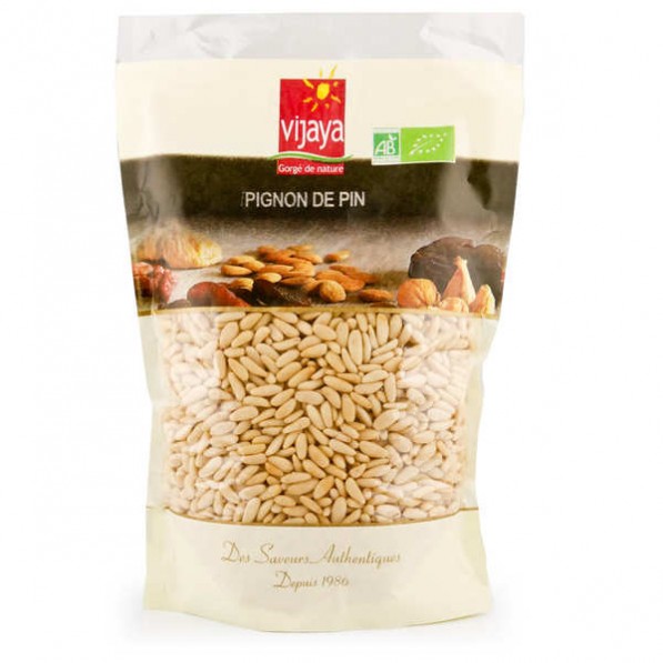 Vijaya Pignons de pin du Portugal bio - Sac 1kg - Marmiton