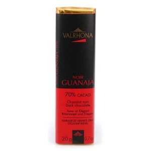 Bâton de chocolat noir Guanaja 70% - Valrhona - Bâton 20g