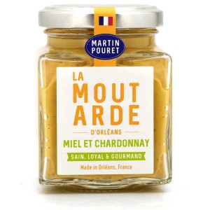 Moutarde d'Orléans Miel et Chardonnay - Pot 200g