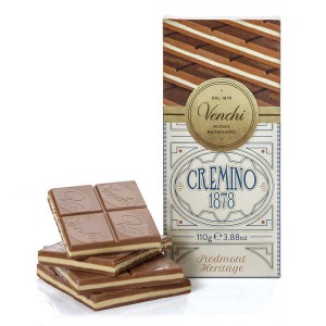 Tablette chocolat blanc et Gianduja -  Cremino 1878 - Tablette 110g