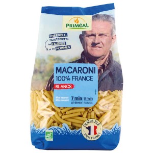 Macaroni bio 100% Français - Sachet 500g