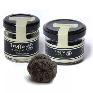 Brisures de truffes noires - pelures (tuber melanosporum) - Pot 12g