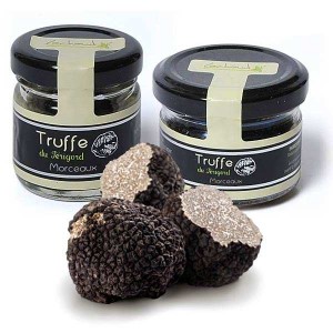 Morceaux de truffes noires (tuber melanosporum) - Pot 12g