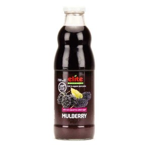 Pur jus de mulberry noire bio - Bouteille 70cl