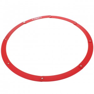 Cercle petanque pliant rouge
