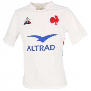 Ffrance rugby maillot blanc