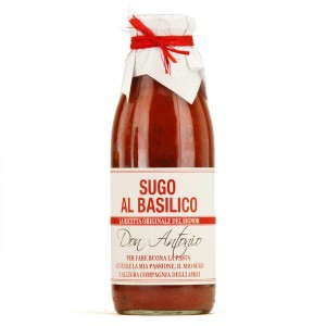 Sugo di Pomodoro - Sauce au basilic - Bouteille 500g