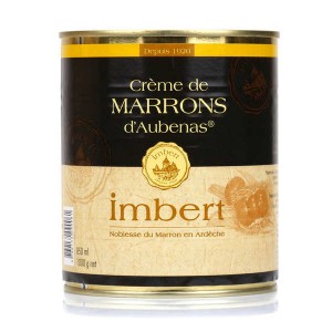 Crème de marrons d'Aubenas gros conditionnement - Boite 4/4 - 1kg