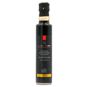Vinaigre balsamique de Modène au jus de truffe noire - Bouteille verre 250 ml