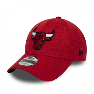 Casquette NBA Chicago Bulls New Era Team Shadow Tech 9Forty Rouge