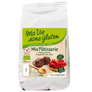 Mix'pâtisserie bio - mix sans gluten pour pâtisserie - Sachet 500g