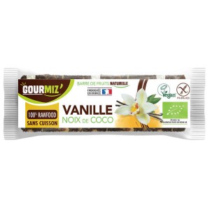 Barre crue et bio Vanille - Noix de coco - Barre 35g