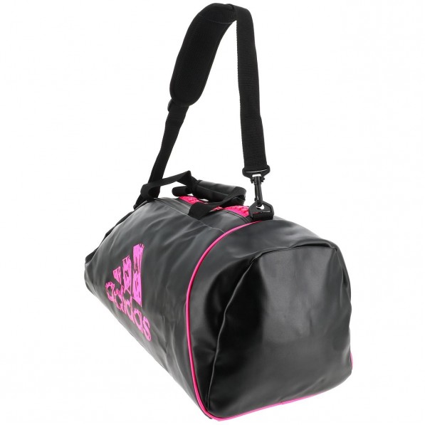 Sac Super Sport Adidas Noir / Rose - Budo House