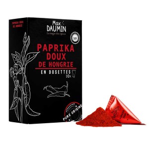 Dosettes de Paprika de Hongrie - Boite de 10 dosettes