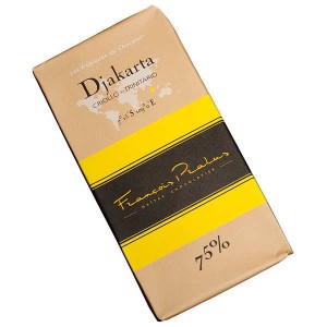 Tablette chocolat noir Djakarta - Criollo& Forastero 75% - Tablette 100g