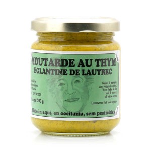 Moutarde au thym de Lautrec - Pot 170g