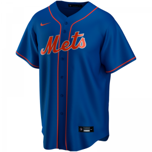 Maillot de Baseball MLB New York Mets Nike Replica Alternate Bleu pour Homme