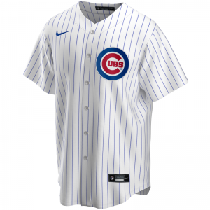 Maillot de Baseball MLB Chicago Cubs Nike Replica Home Blanc pour Homme