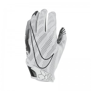 Gant de football américain Nike vapor Knit 3.0 pour receveur Blanc