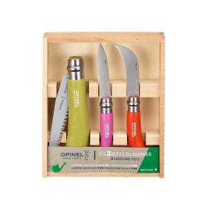 Coffret Les 3 outils du jardinier Opinel