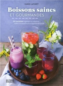 Livre "Boissons saines et gourmandes"