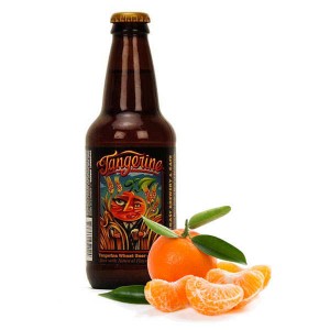 Bière craft américaine fruitée Tangerine Wheat - 5% - Bouteille 355ml