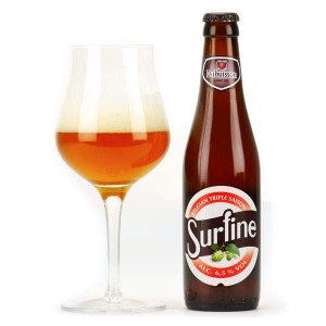Surfine - Bière belge triple de saison 6.5% - Bouteille 33cl