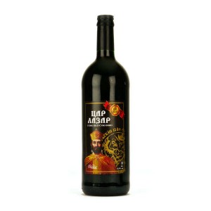 Car Lazar - Vin rouge de Serbie - 12% - Bouteille 1L