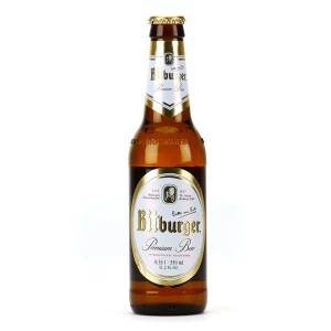 Bitburger - Bière premium allemande 4.8% - Bouteille 33cl