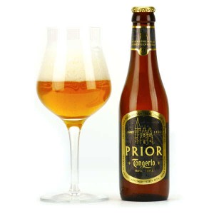 Tongerlo Prior Triple - Bière belge blonde d'abbaye 9% - Bouteille 33cl