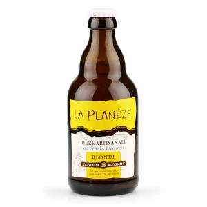 Bière blonde d'Auvergne - La Planèze (Lentille de St Flour) 5% - Bouteille 33cl