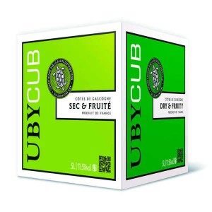 UBY CUB Blanc Sec Bib 5L - Le bag in box de 5L