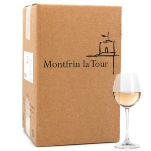 Montfrin La Tour blanc bio en BIB de 5L - Bag in Box 5L