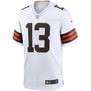 Maillot NFL Odell Beckham Jr. cleveland browns Nike Game Team colour Blanc