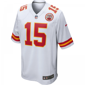 Maillot NFL Patrick Mahomes Kensas City Chiefs Nike Game Team colour Blanc