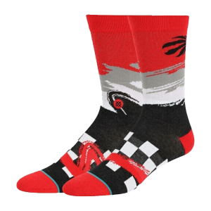 Chaussette NBA Toronto Raptors Stance Arena Wave Racer rouge