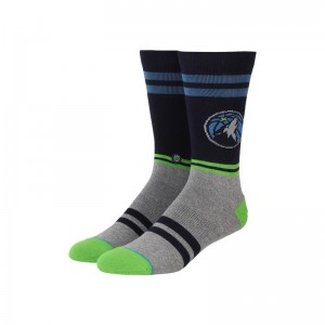 Chaussettes NBA Minnesota Timberwolves Stance Arena City Gym Bleu marine