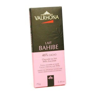 Tablette de chocolat au lait Bahibe 46% - Valrhona - Tablette 70g
