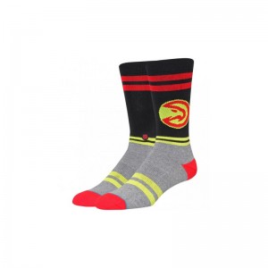 Chaussettes NBA Atlanta Hawks Stance Arena City Gym Noir