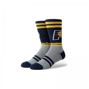 Chaussettes NBA Indiana Pacers Stance Arena City Gym Bleu marine