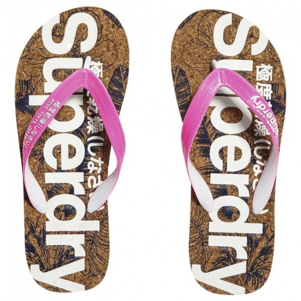 superdry cork flip flops
