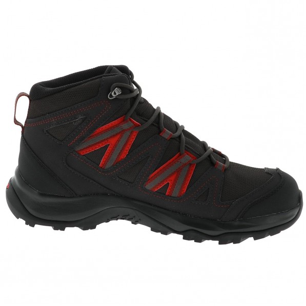 Salomon Chaussures Trail Leighton mid gtx Rouges noires Homme
